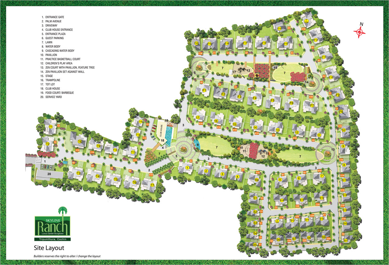 Skyline Ranch 1 - Luxury Villas in Tripunithura, Kochi